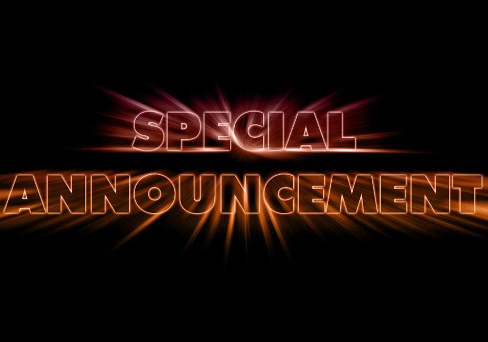 👋Special Announcement🎉